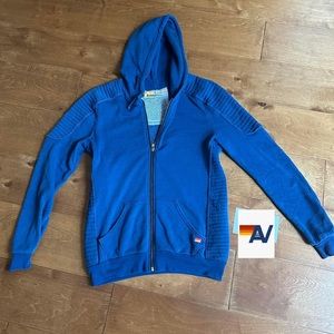 AVIATOR NATION MOTO ZIP HOODIE- sold out online.